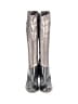 Chie Mihara Metallic Silver Black Boots Size EU 36 1/2 - photo 2