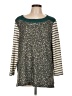 MULTIPLES Green 3/4 Sleeve Top Size L - photo 1