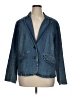 St. John's Bay 100% Cotton Blue Denim Jacket Size 1X - photo 1