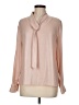 Calvin Klein 100% Polyester Pink Long Sleeve Blouse Size M - photo 1