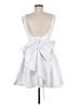 Unbranded 100% Polyester White Cocktail Dress Size 9 - photo 2
