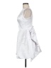 Unbranded 100% Polyester White Cocktail Dress Size 9 - photo 5