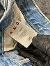 AMO 100% Cotton Animal Print Blue Jeans Size 30 waist - photo 3
