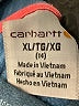 Carhartt 100% Polyester Blue Pullover Hoodie Size 14 - photo 4