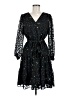 UNTUCKit 100% Polyester Stars Black Cocktail Dress Size M - photo 1