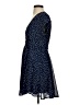 showpo 100% Polyester Polka Dots Blue Casual Dress Size 4 - photo 5