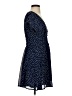 showpo 100% Polyester Polka Dots Blue Casual Dress Size 4 - photo 4