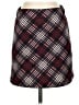 Athleta Argyle Burgundy Casual Skirt Size XS - photo 1