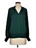 Vince Camuto 100% Polyester Green Long Sleeve Blouse Size XS - photo 1