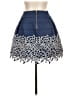 Alya Graphic Blue Casual Skirt Size L - photo 2