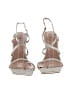 INC International Concepts Silver Gold Heels Size 6 - photo 2