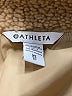 Athleta 100% Polyester Tan Faux Fur Jacket Size XS - photo 6