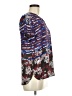 Daniel Rainn Blue Short Sleeve Blouse Size M - photo 4