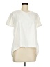 Ellen Tracy Ivory Short Sleeve Blouse Size M - photo 1