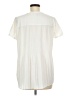 Ellen Tracy Ivory Short Sleeve Blouse Size M - photo 2