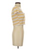 Forever 21 Yellow Short Sleeve Top Size S - photo 4