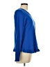 Adrianna Papell Blue Pullover Sweater Size L - photo 4