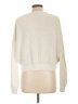 Ambiance Apparel Stripes Ivory Pullover Sweater Size L - photo 2