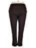 Women With Control Solid Brown Active Pants Size 2X - photo 2