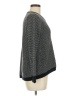 Madewell Chevron-herringbone Gray Pullover Sweater Size M - photo 4