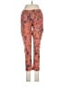 Dear John Floral Orange Jeggings Size 28 waist - photo 1