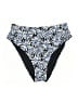 CUUP Print Blue Swimsuit Bottoms Size Med (3) - photo 1
