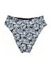 CUUP Print Blue Swimsuit Bottoms Size Med (3) - photo 2