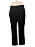 St. John Solid Black Active Pants Size 10 - photo 1
