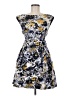 Sfera Print Gray Cocktail Dress Size M - photo 1