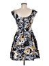 Sfera Print Gray Cocktail Dress Size M - photo 2