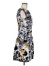 Sfera Print Gray Cocktail Dress Size M - photo 4