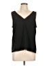 Chelsea28 100% Polyester Black Sleeveless Blouse Size L - photo 1