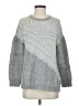 Current/Elliott Chevron-herringbone Gray Pullover Sweater Size Sm (1) - photo 1