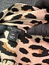 Ann Taylor 100% Polyester Animal Print Ivory Long Sleeve Blouse Size XS - photo 7