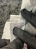 Gap Chevron-herringbone Gray Casual Pants Size L - photo 8