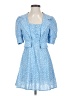 Assorted Brands Polka Dots Blue Casual Dress Size EU (FR) 34 / US 2 - photo 1
