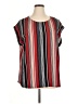 Serengeti Red Short Sleeve Blouse Size 1X - photo 1