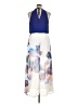 Bisou Bisou 100% Polyester Graphic Blue Casual Dress Size 14 - photo 2