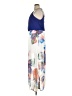 Bisou Bisou 100% Polyester Graphic Blue Casual Dress Size 14 - photo 5