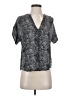 Soft Joie Silver Short Sleeve Blouse Size XS - photo 1