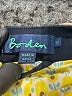 Boden 100% Cotton Black Coat Size 10 - photo 6