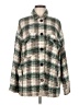 Zara Plaid Green Coat Size M - photo 1