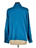 Calvin Klein 100% Polyester Teal Long Sleeve Blouse Size L - photo 2
