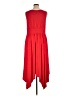 Sangria Solid Red Casual Dress Size XL (estimated) - photo 2