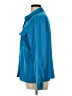 Calvin Klein 100% Polyester Teal Long Sleeve Blouse Size L - photo 5