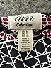 DM Collection Print Blue Casual Dress Size 8 - photo 7