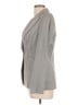 Etcetera Houndstooth Gray Silk Blazer Size 10 - photo 5