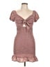 Assorted Brands 100% Polyester Pink Cocktail Dress Size L - photo 1
