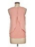 Bar III 100% Polyester Pink Sleeveless Top Size M - photo 2
