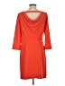 Gianni Bini Solid Orange Casual Dress Size 4 - photo 2